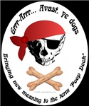 Pirate Dog Skull & Crossbiscuits